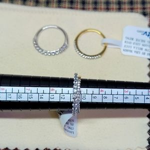 JTV Bella Luca Rings-Size 5-Set of 4